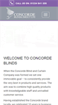 Mobile Screenshot of concordeblinds.com